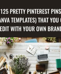 125 Pretty Pinterest Pins (Canva Templates) That You Can Edit With Your Own Brand - Kristie Chiles