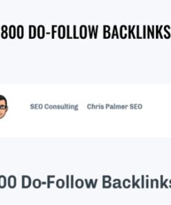 800 Do-Follow Backlinks - Chris Palmer