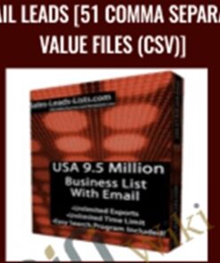 9.5 Million US Business Email Leads [51 Comma Separated Value Files (CSV)] – US Business Leads
