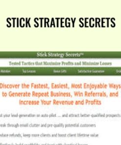 Stick Strategy Secrets – Alex Mandossian