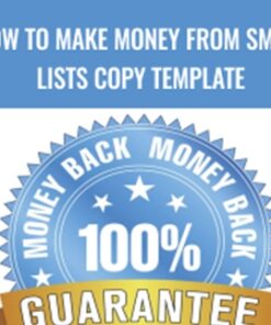 How to Make Money from Small Lists Copy Template - Dan Doberman