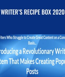 Writer’s Recipe Box 2020 – Jon Morrow
