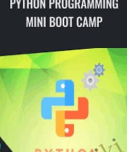 Python Programming Mini Boot Camp - Joydip Ghosh
