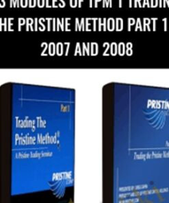 23 Modules of TPM 1 Trading The Pristine Method Part 1 - 2007 and 2008 - Paul Lange