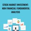 Stock Market investment: Non financial fundamental analysis