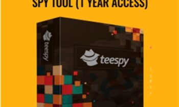 1 Tshirt and Print On Demand SPY Tool (1 YEAR ACCESS) – Teespy