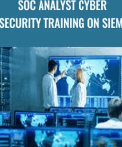 SOC Analyst Cyber Security Training On SIEM - Vikram Saini