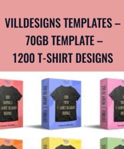 Villdesigns Templates – 70GB Template – 1200 T-SHIRT DESIGNS