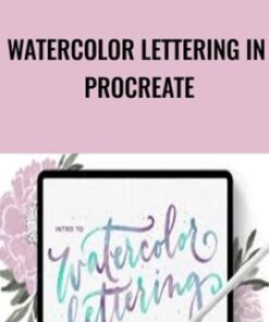 Watercolor Lettering in Procreate - Teela Cunningham