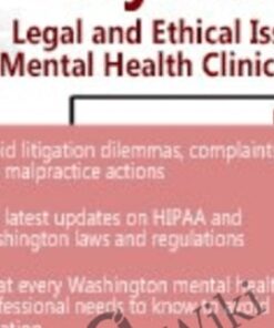 Wyoming Legal & Ethical Issues for Mental Health Clinicians - Susan Lewis