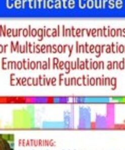 2-Day Self-Regulation Certificate Course: Neurological Interventions for Multisensory Integration, Emotional Regulation and Executive Functioning - Varleisha D. Gibbs