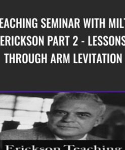 A Teaching Seminar with Milton Erickson Part 2 - Lessons Through Arm Levitation - Milton Erickson & Jeffrey Zeig