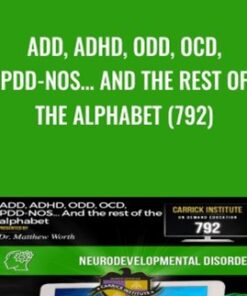 ADD, ADHD, ODD, OCD, PDD-NOS… And the rest of the alphabet (792)