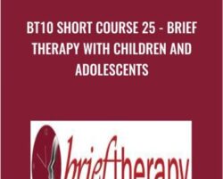 BT10 Short Course 25 - Brief Therapy with Children and Adolescents