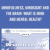 Mindfullness, Mindsight and the Brain: What is Mind and Mental Health? - Daniel Siegel