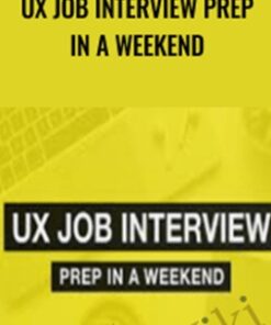 UX Job Interview Prep In A Weekend – Sarah Doody