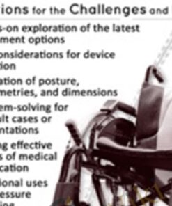 Wheelchair Seating & Mobility: Solutions for the Challenges and Risks - Diane Warns