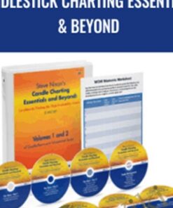 2009 Mega Package - CANDLESTICK CHARTING ESSENTIALS & BEYOND - 8 DVDs + Manual Volume 1 & 2 - Steve Nison