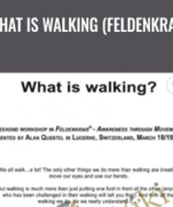 What is Walking (Feldenkrais) - Alan Questel