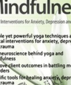 Yoga & Mindfulness: Clinical Interventions for Anxiety, Depression and Trauma - Mary NurrieStearns