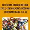 Arcturian Healing Method Level 2 - the Galactic Encodings (Thousand Oaks, 1/6-7)