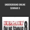 Underground Online Seminar 8 - Yanik Silver