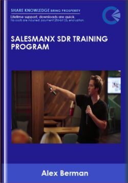 SalesmanX SDR Training Program - Alex Berman