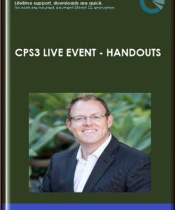 CPS3 Live Event - Handouts - Jonathan Zabrocki