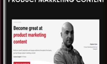 Product Marketing Content - ConversionXL, Stephen Kane