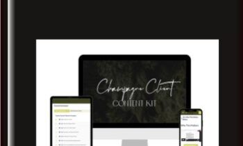 Champagne Client Content Kit - Mariah Coz