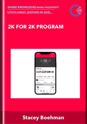 2k for 2k Program - Stacey Boehman