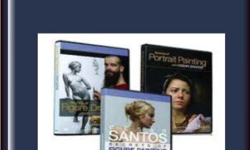 Cesar Santos 3 Video Combo - Figure Drawing, Figure Painting & Portrait Painting