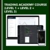 Trading Academy Course (Level 1 + Level 2 + Level 3) - TraderSumo