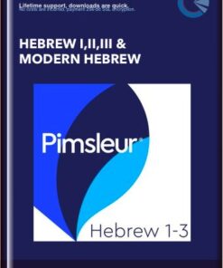 Hebrew I,II,III & Modern Hebrew - Pimsleur