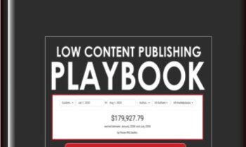 Low Content Publishing Playbook - Kate Riley