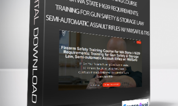 Firearm Safety Training Course for WA State I-1639 Requirements; Training for Gun Safety & Storage Law Semi-automatic Assault Rifles w/ NWSafe & TRS