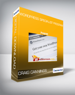 Craig Cannings - WordPress Specialist Program