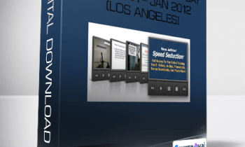Ross Jeffries - Speed Seduction 3-Day Seminar - Jan 2012 (Los Angeles)