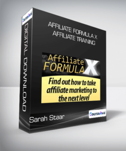 Sarah Staar - Affiliate Formula X - Affiliate Training