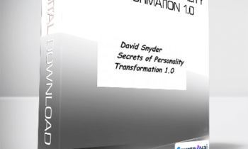 David Snyder - Secrets of Personality Transformation 1.0
