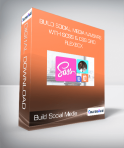 Build Social Media Navbars with SCSS & CSS Grid & FlexBox