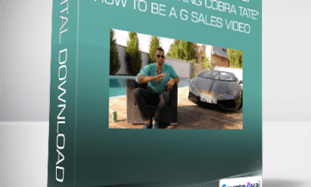 Christian McQueen (CMQ) and Andrew "King Cobra Tate" - How to Be a G Sales Video