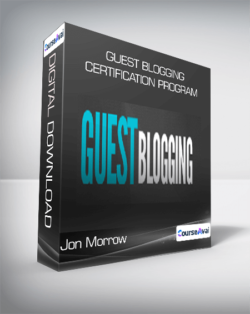 Jon Morrow - Guest Blogging Certification Program