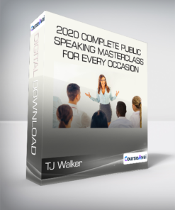 TJ Walker - 2020 Complete Public Speaking Masterclass For Every Occasion
