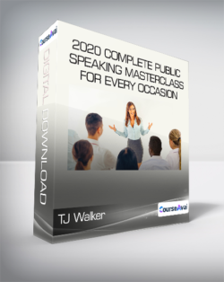 TJ Walker - 2020 Complete Public Speaking Masterclass For Every Occasion