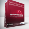 Ed Leake - Analytics Secrets that Get Every Sale from AdWords