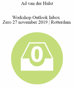 Ad van der Hulst - Workshop Outlook Inbox Zero 27 november 2019 | Rotterdam