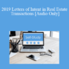 [Audio] The Missouribar - 2019 Letters of Intent in Real Estate Transactions