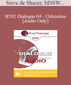[Audio Only] BT02 Dialogue 04 - Utilization - Steve de Shazer