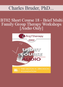 [Audio Only] BT02 Short Course 18 - Brief Multi-Family Group Therapy Workshops: A New Solution for Our Times - Charles Bruder